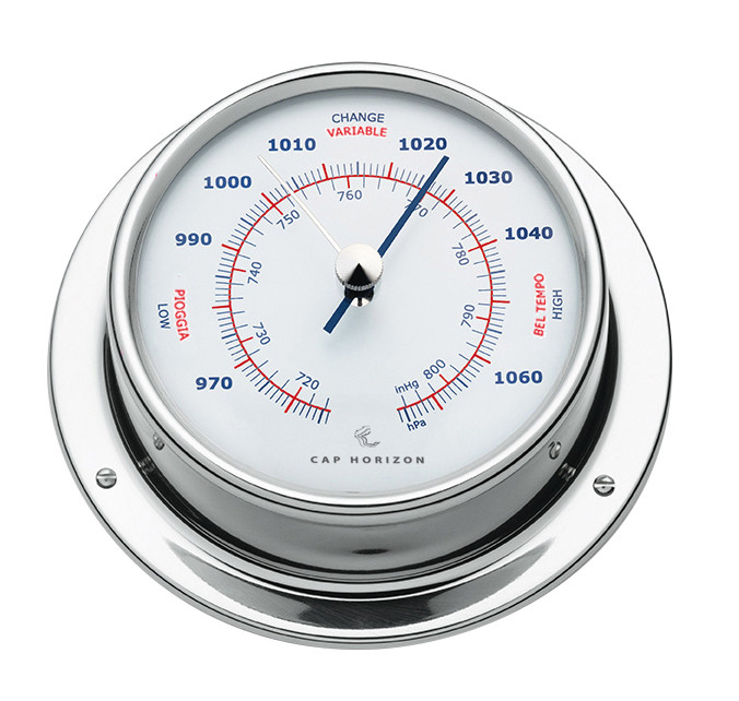 Barometer Avion Chrom 100mm