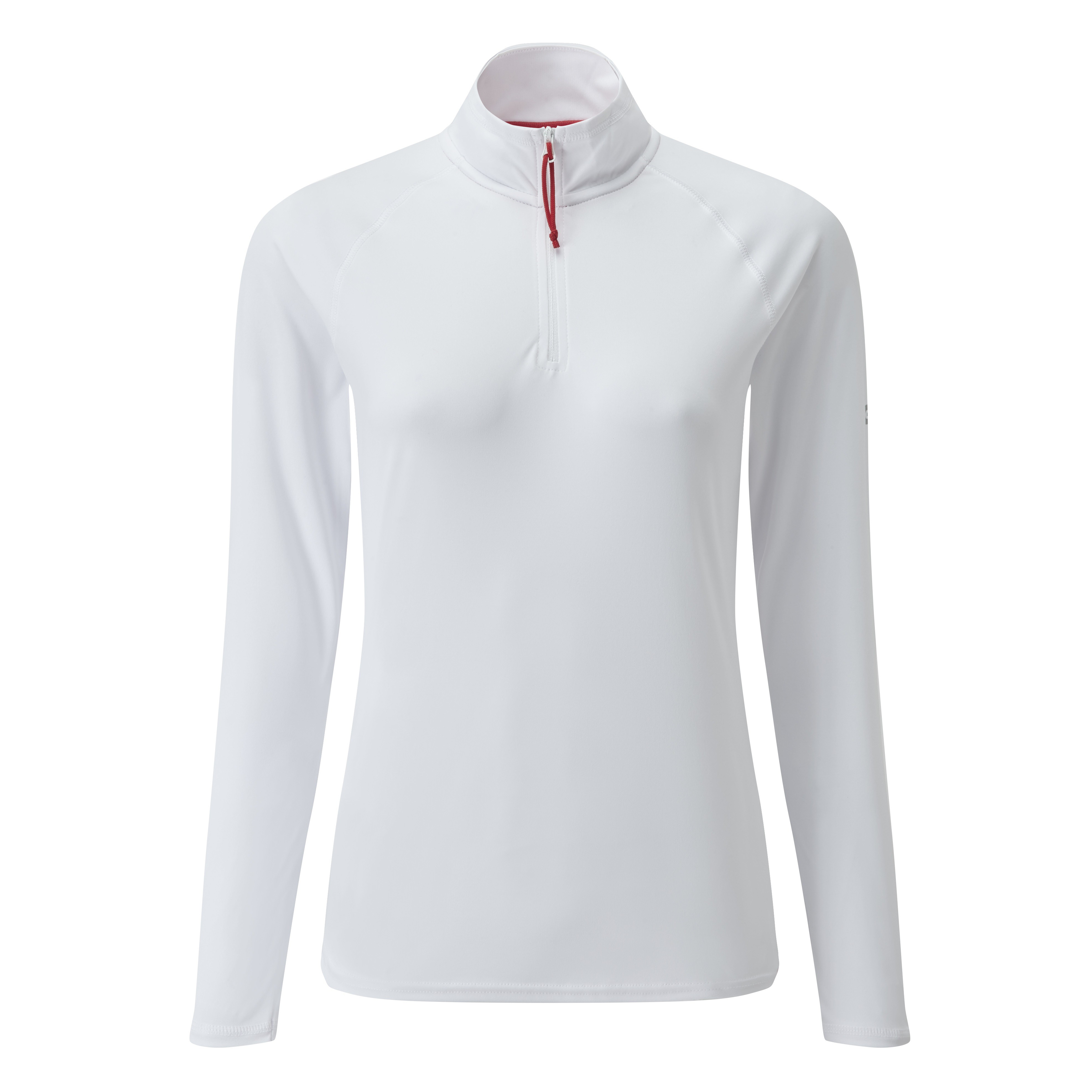 UV Tec L/S Zip Tee, Damen