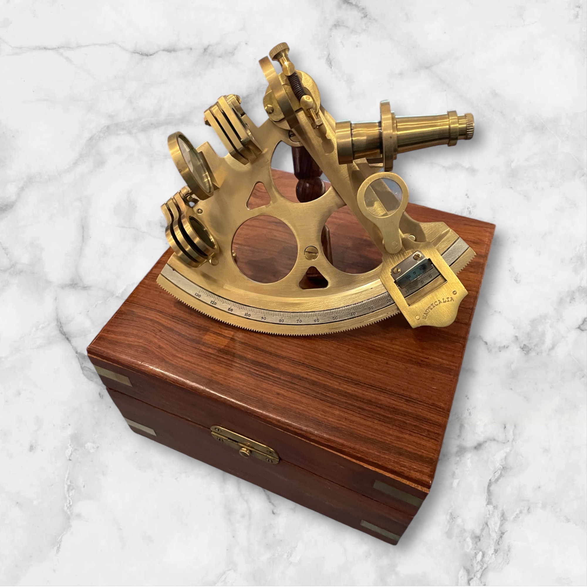 Captain Campbell's Vernier Sextant Replica