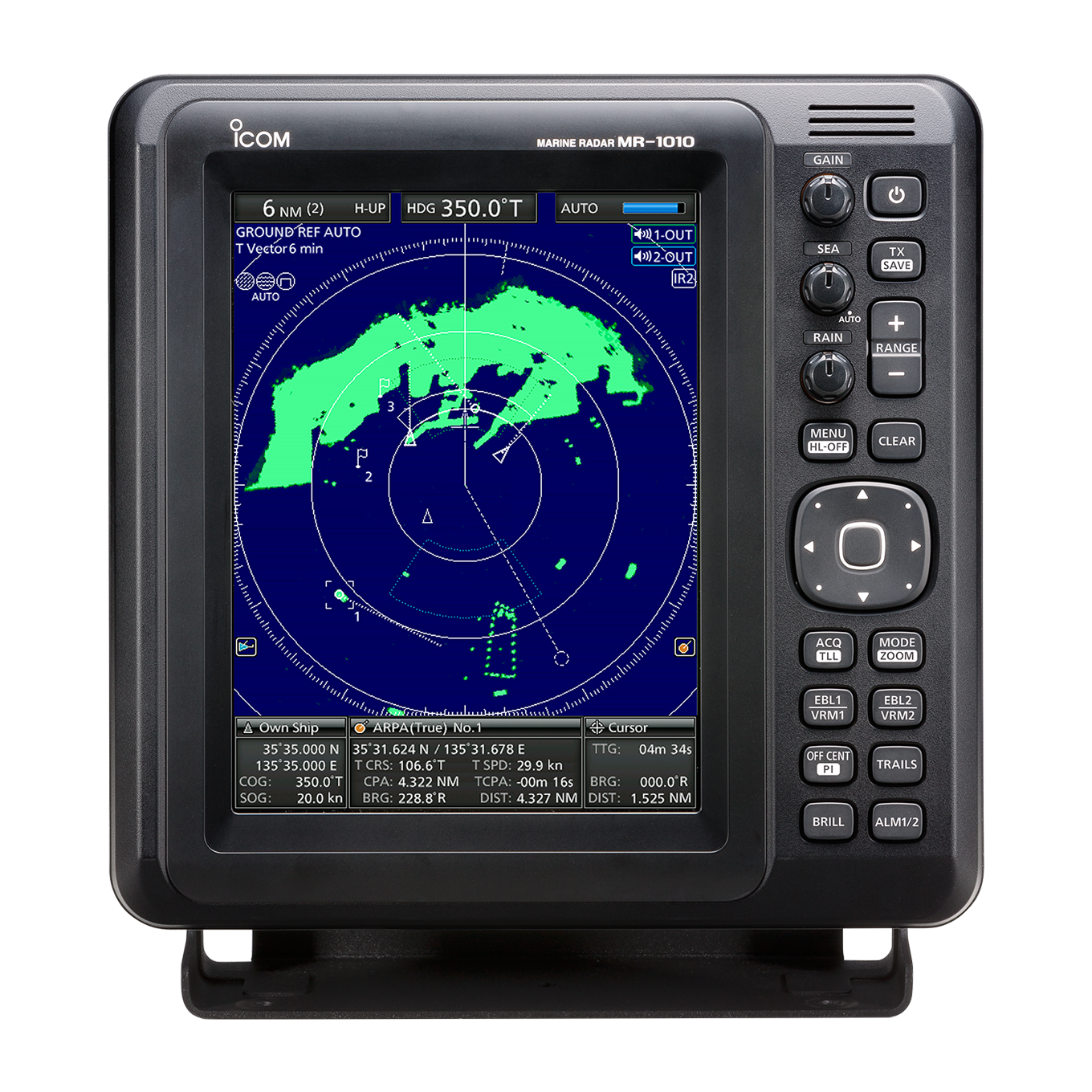 ICOM Marineradar MR-1010RII