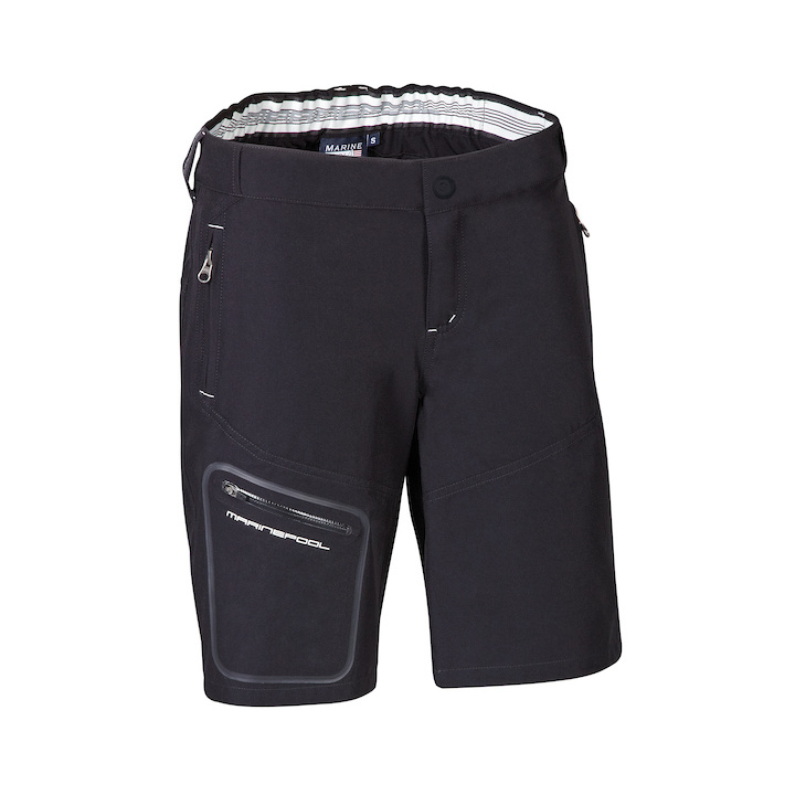 Marinepool Damen Bermudas Laser - schwarz