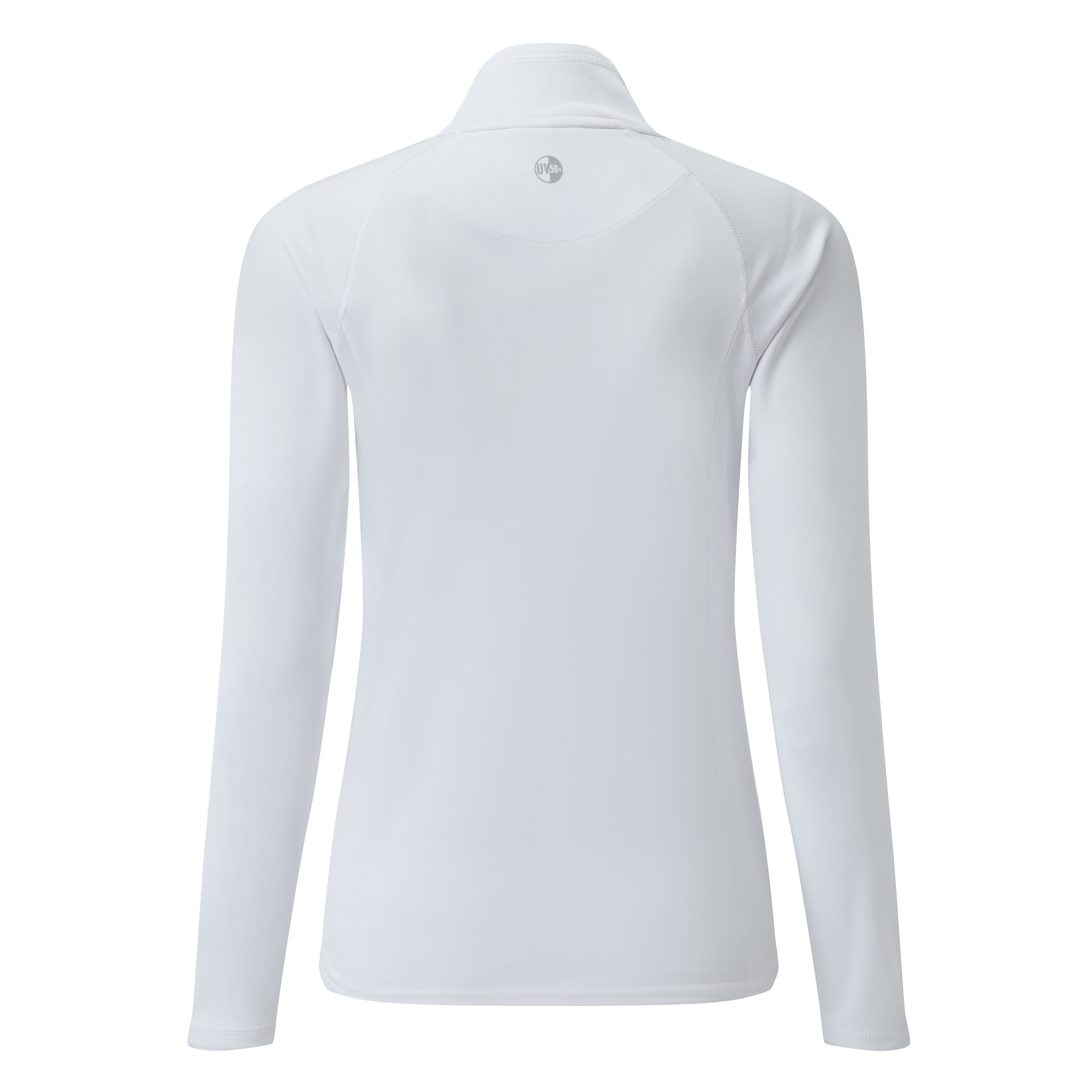 UV Tec L/S Zip Tee, Damen